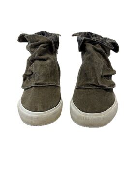 Blowfish Malibu Marcella High Top Canvas Sneakers Size 8